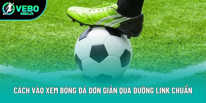 Cách vào xem bóng đá đơn giản qua đường link chuẩn
