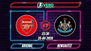 Nhận định Arsenal vs Newcastle 23h30 ngày 25/04/2026 - Vòng 34 Ngoại Hạng Anh