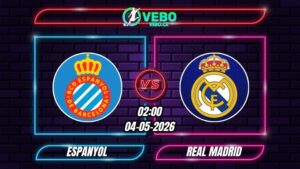 Soi Kèo Espanyol vs Real Madrid 02h00 Ngày 04/05/2026 - Vòng 34 La Liga
