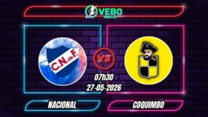 Nhận định Nacional vs Coquimbo 07h30 ngày 27/05/2026