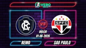 Soi Kèo Remo vs Sao Paulo 06h30 - 01/06/2026